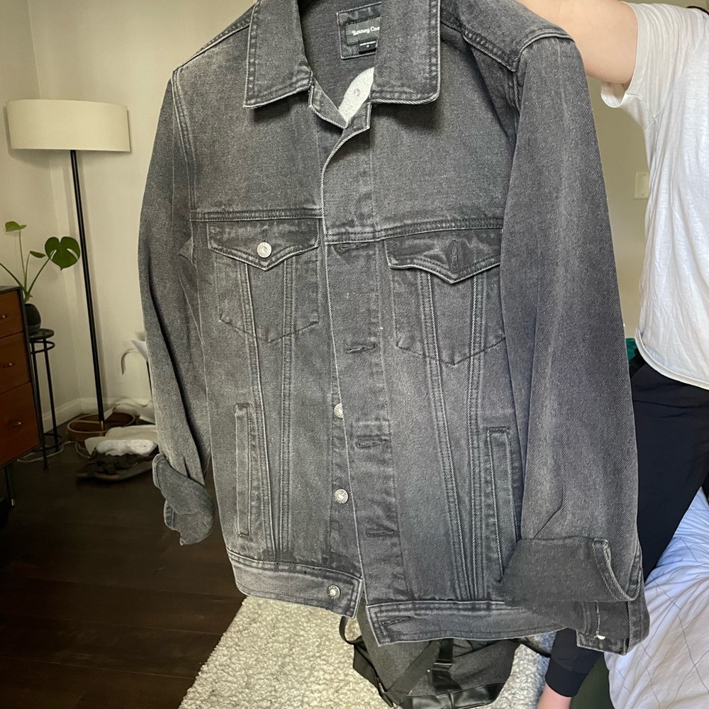 Barney Cools Embroidered Denim Jacket